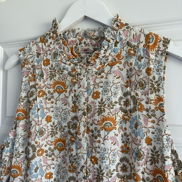 Faherty Women's Faith Blouse NWT - Picture 6 of 14